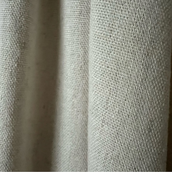 NWOT {Reserved} Beige Linen Blend Short Dress - Picture 2 of 5